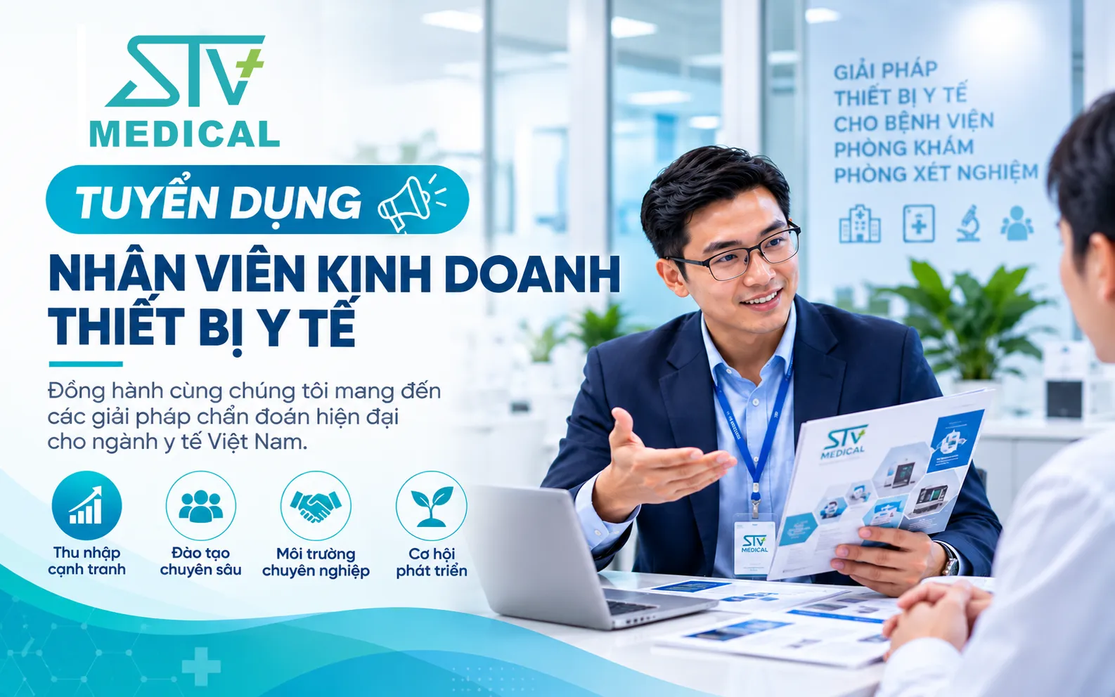 NHÂN VIÊN KINH DOANH THIẾT BỊ Y TẾ